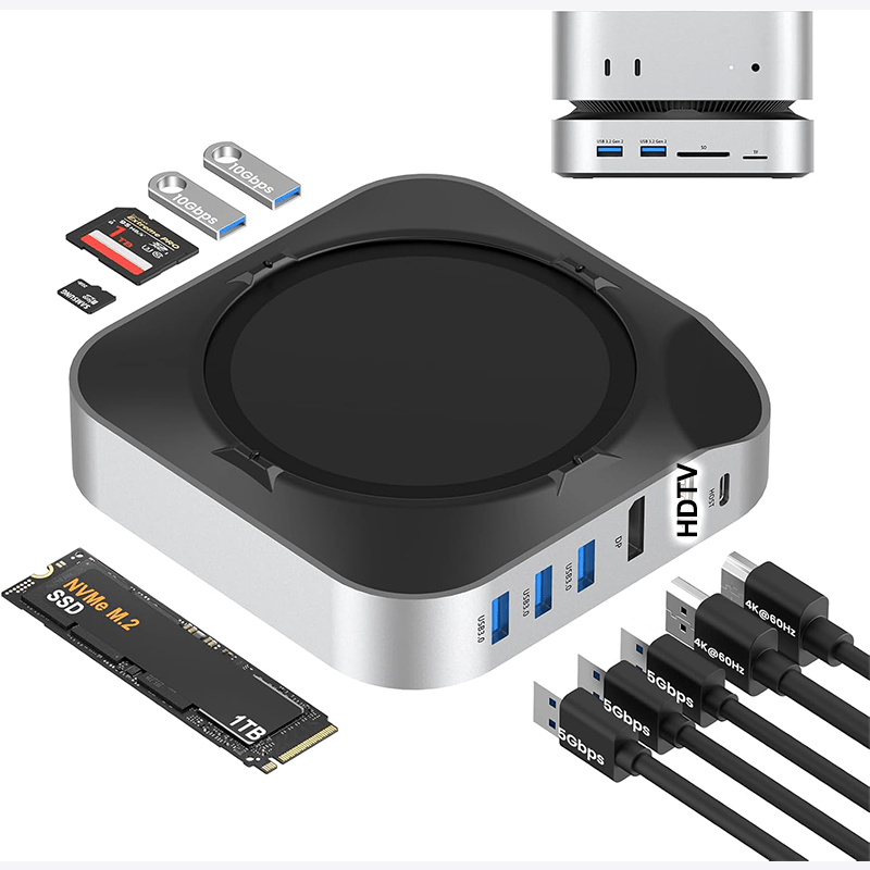 Usb C Hub With M.2 Nvme Slot - Docking Station USB C Hub untuk