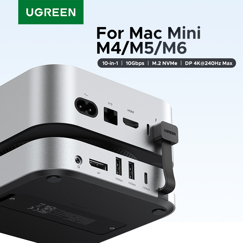 Usb C Hub With M.2 Nvme Slot - UGREEN Mac Mini Docking Station, Hub
