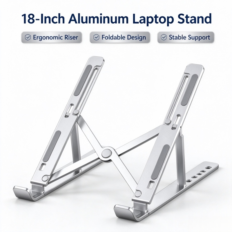 Laptop Stand Dock Aluminum - Hadiah Natal untuk Isi Kantong Kaus