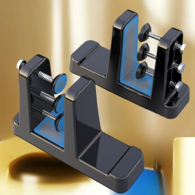 Laptop Stand Dock Aluminum - 2 Buah Penyangga Laptop Vertikal Universal