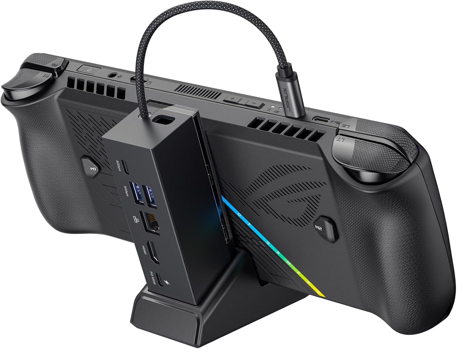 Usb C Dock Dual Hdmi 4K - Stasiun dok untuk Legion Go, Dok