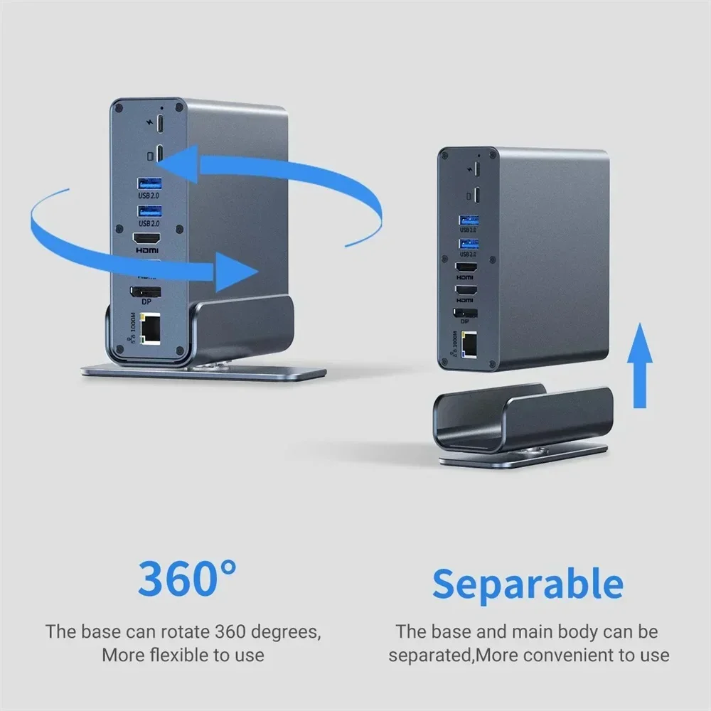 Usb C Hub Sd Card Reader 4K Hdmi - Stasiun Dok USB C 15 In