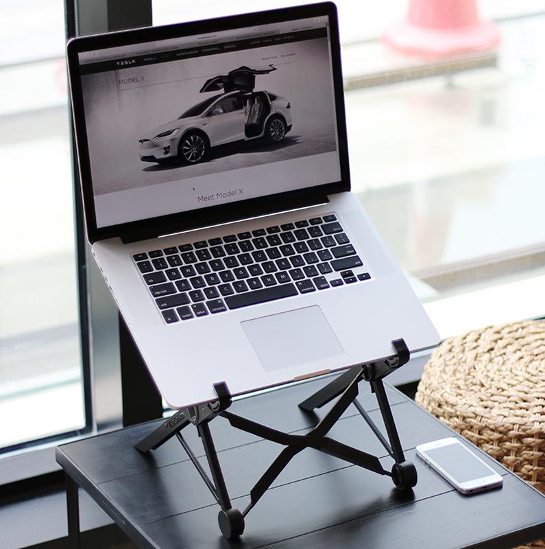 Laptop Stand Dock Aluminum - NEXSTAND K2 Lipat Portabel Laptop Berdiri