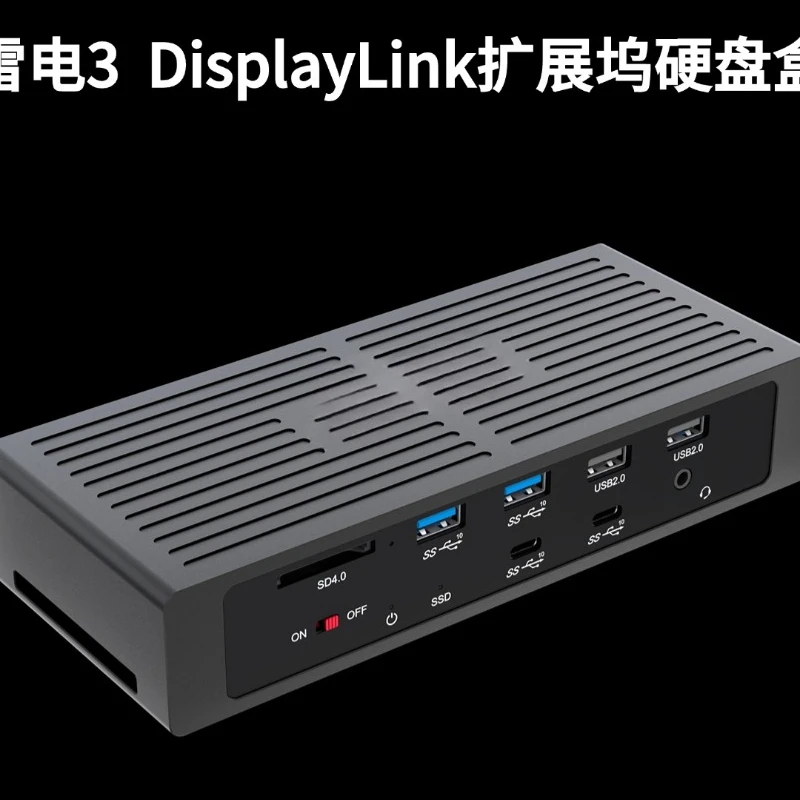 Docking station Thunderbolt 3  - Docking Station Displaylink Dual 4K ulasan dan harga