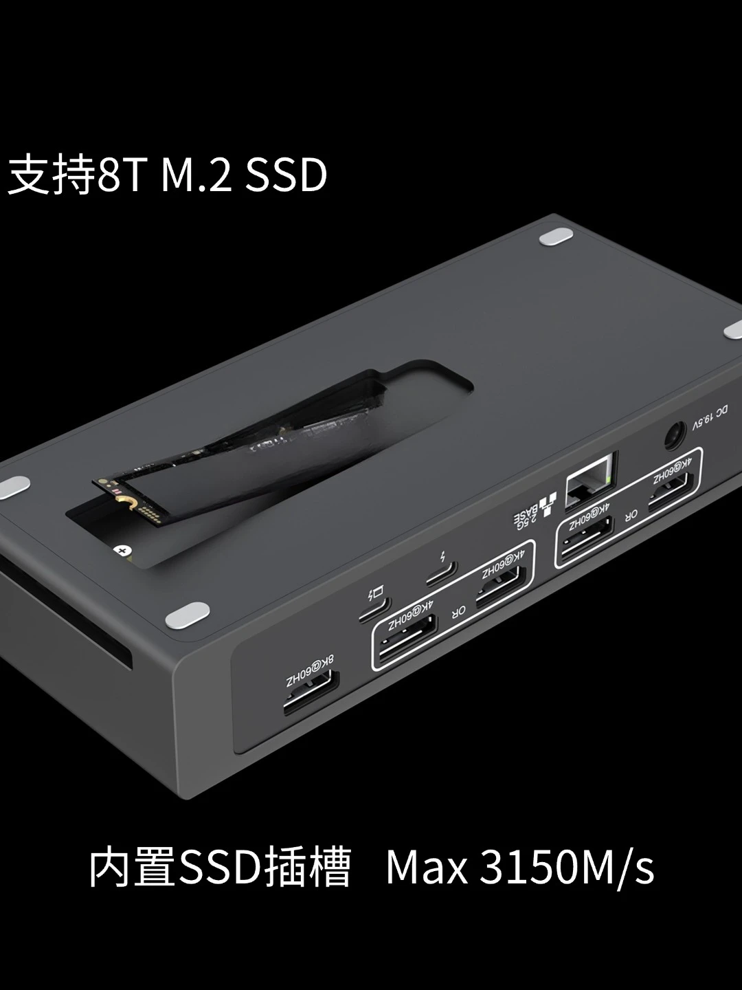 Docking station Thunderbolt 3  - Docking Station Displaylink Dual 4K ulasan dan harga