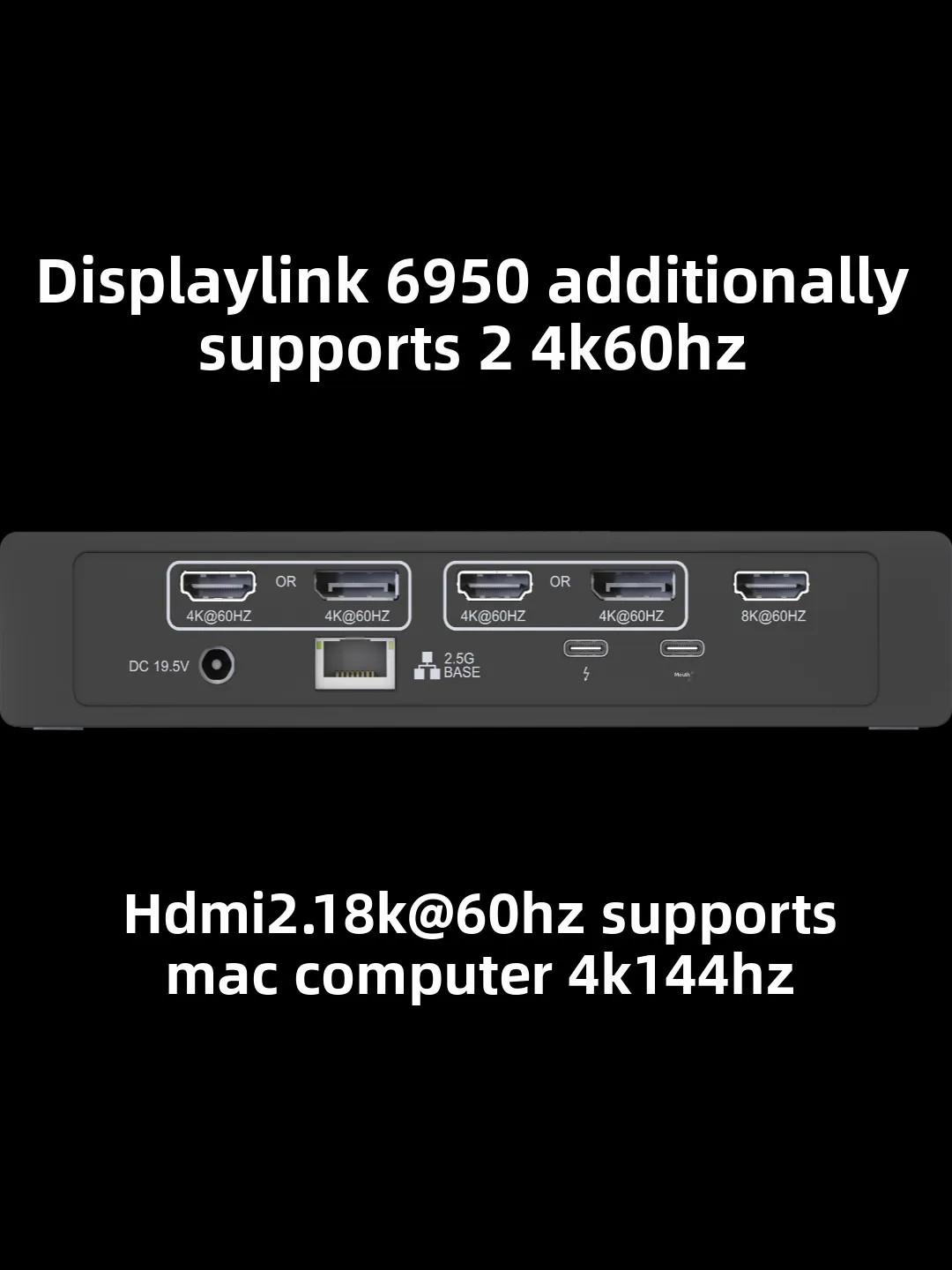 Docking station Thunderbolt 3  - Docking Station Displaylink Dual 4K ulasan dan harga