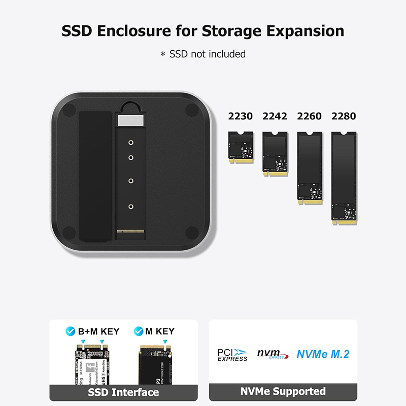 Docking Station USB C Hub untu - Usb C Hub With M.2 Nvme Slot ulasan dan harga