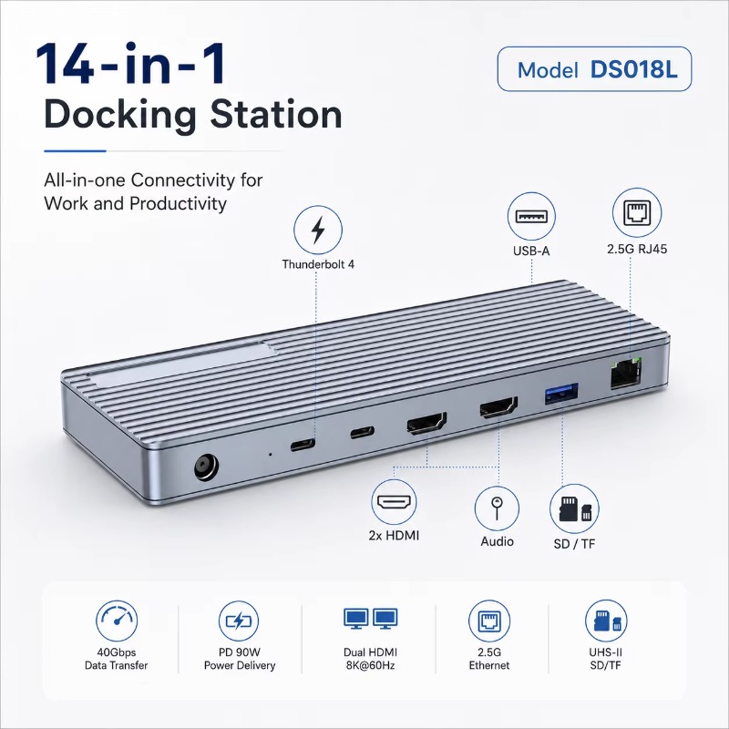 Docking Station Thunderbolt 4/ - Docking Station Thunderbolt 4 ulasan dan harga