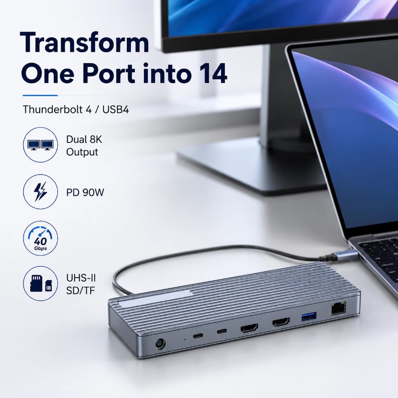 Docking Station Thunderbolt 4/ - Docking Station Thunderbolt 4 ulasan dan harga