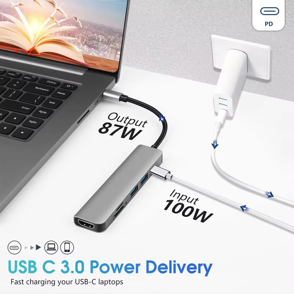 KEBIDUMEI USB C Hub 9 in 1 Doc - Usb C Hub Sd Card Reader 4K Hdmi ulasan dan harga