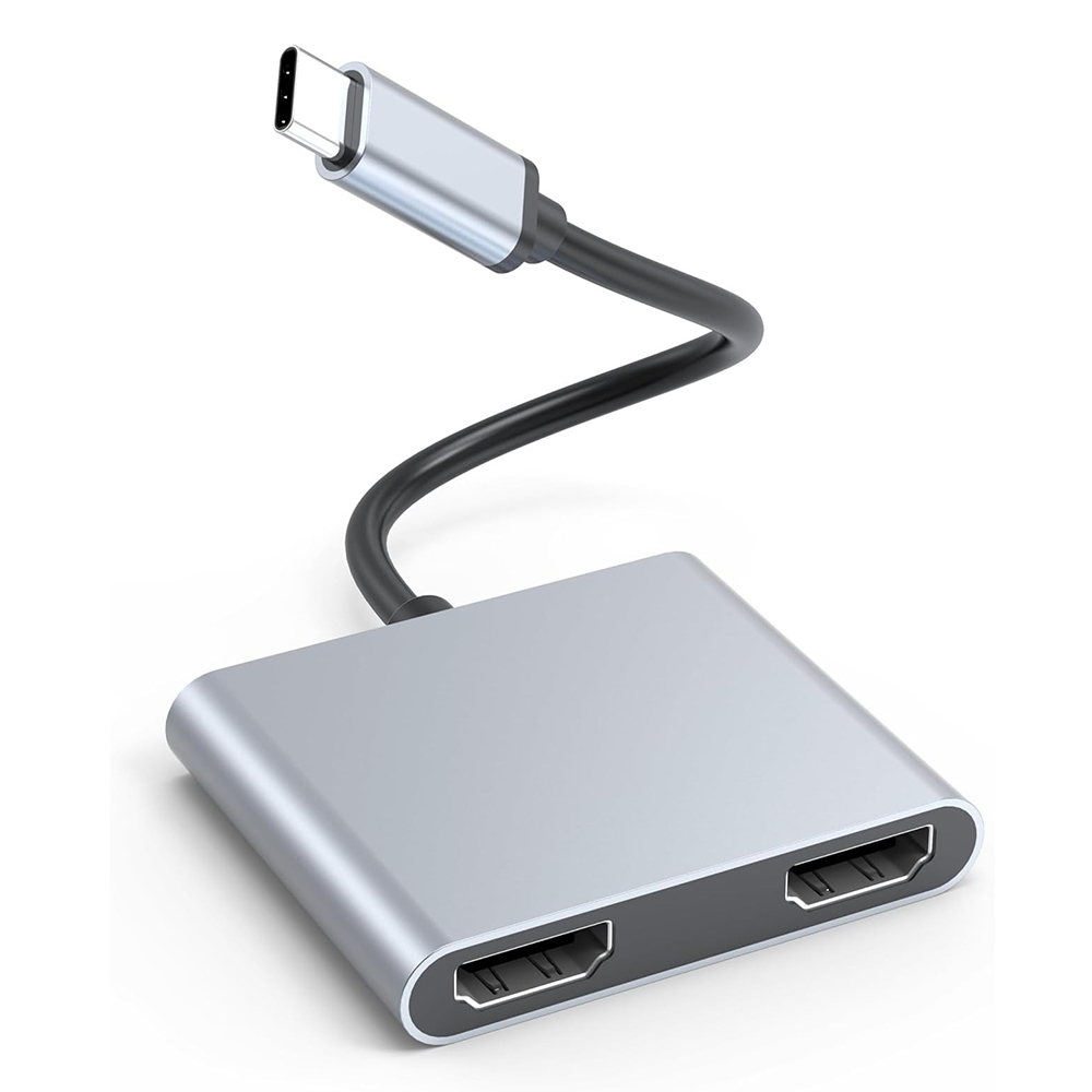 Adaptor layar HD 4K USB C ke g - Usb C Dock Dual Hdmi 4K ulasan dan harga