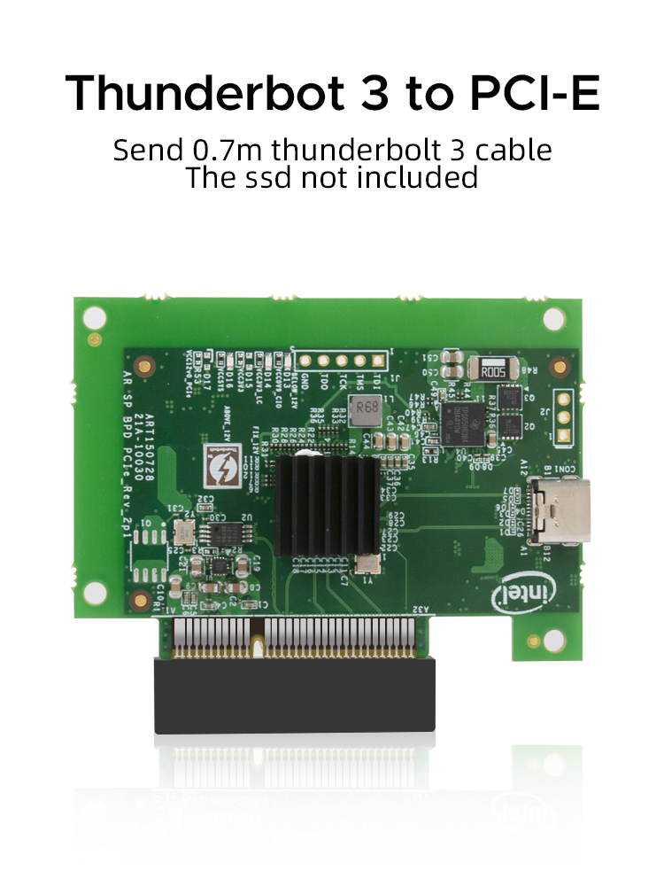 Thunderbolt 3 Ke Pcie3.0X4 Mod - Thunderbolt Dock 3 Display ulasan dan harga