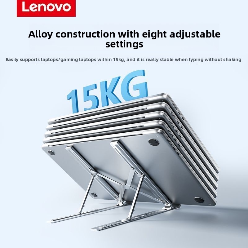 Penyangga Laptop Portabel Leno - Laptop Stand Dock Aluminum ulasan dan harga