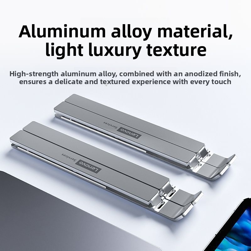 Penyangga Laptop Portabel Leno - Laptop Stand Dock Aluminum ulasan dan harga