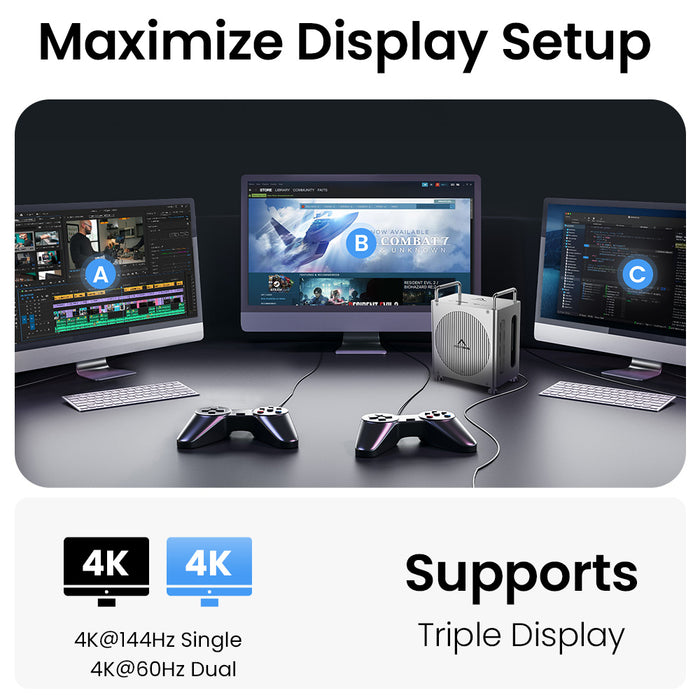 Dock Ekspansi Mac Mini M4 M4 P - Thunderbolt Dock 3 Display ulasan dan harga