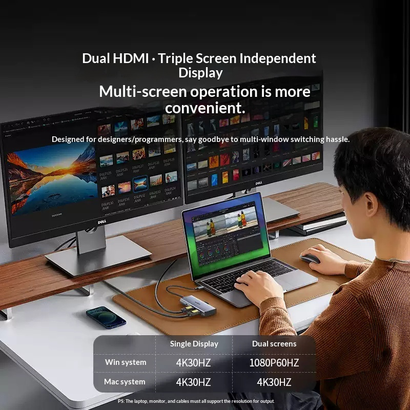 UGREEN CM498 35897 USB C Docki - Docking Station Thunderbolt 4 ulasan dan harga