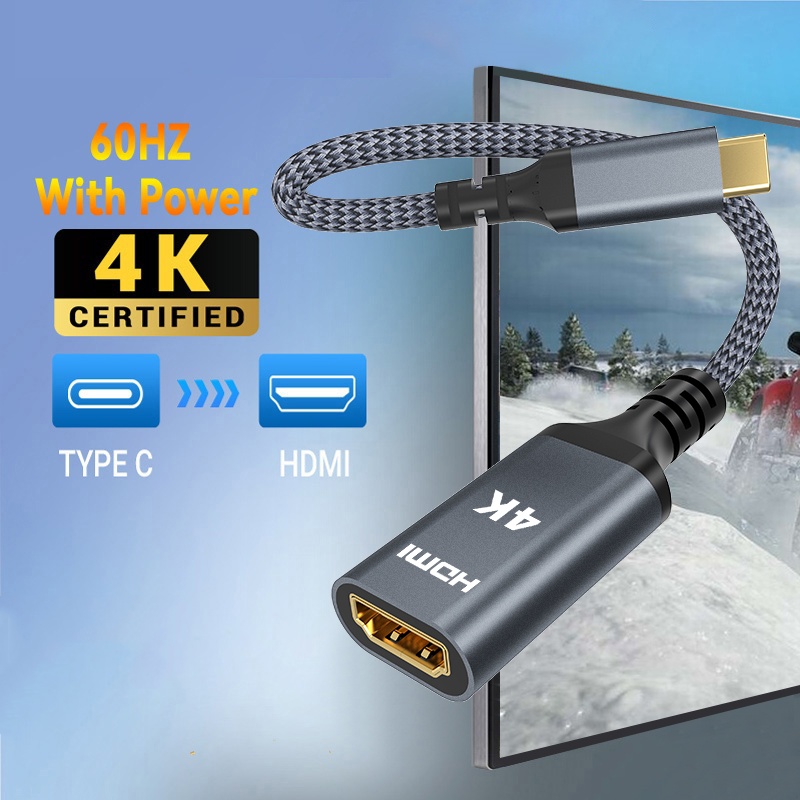 Adaptor USB C ke HDMI 4K @ 60H - Usb C Dock Dual Hdmi 4K ulasan dan harga