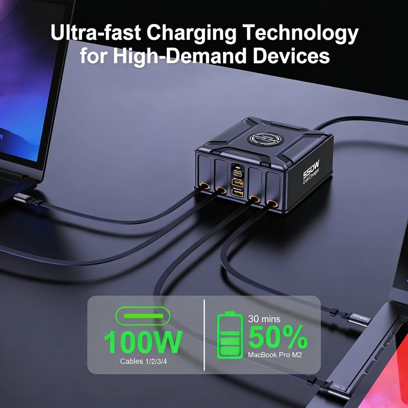 Stasiun Pengisian Daya GaN Fas - Docking Station For Macbook Pro ulasan dan harga