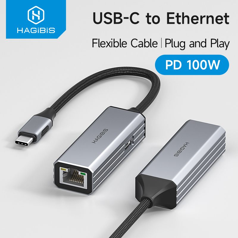Adaptor USB C ke Ethernet Hagi - Usb C Hub Ethernet 2.5G ulasan dan harga
