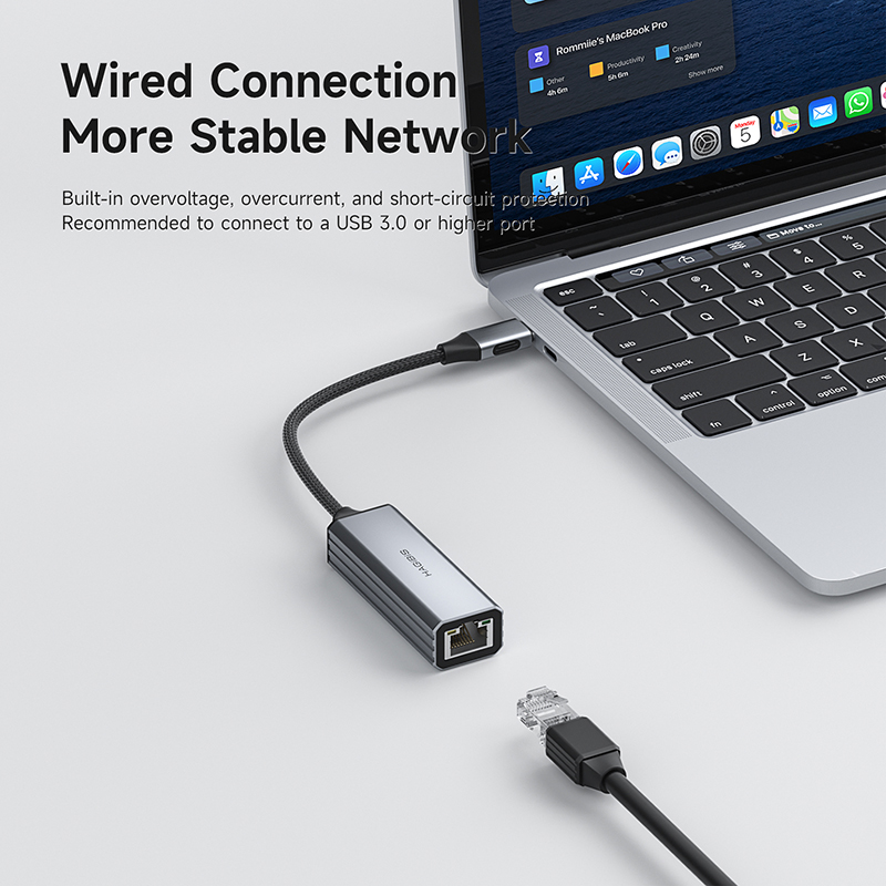 Adaptor USB C ke Ethernet Hagi - Usb C Hub Ethernet 2.5G ulasan dan harga