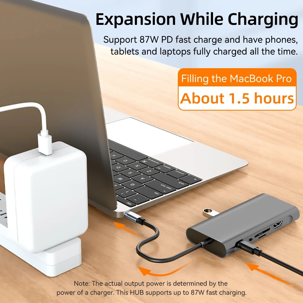USB C HUB Tipe C ke RJ45 4K 30 - Docking Station For Macbook Pro ulasan dan harga