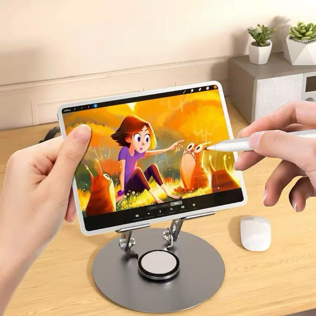 Dudukan Lipat untuk Ponsel Tab - Laptop Stand Dock Aluminum ulasan dan harga
