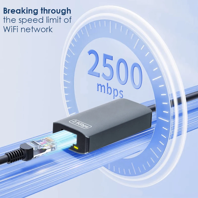 2500Mbps USB 3.0/Tipe C Ke RJ4 - Usb C Hub Ethernet 2.5G ulasan dan harga