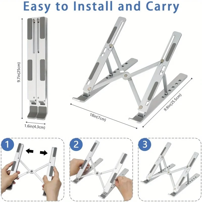 Hadiah Natal untuk Isi Kantong - Laptop Stand Dock Aluminum ulasan dan harga