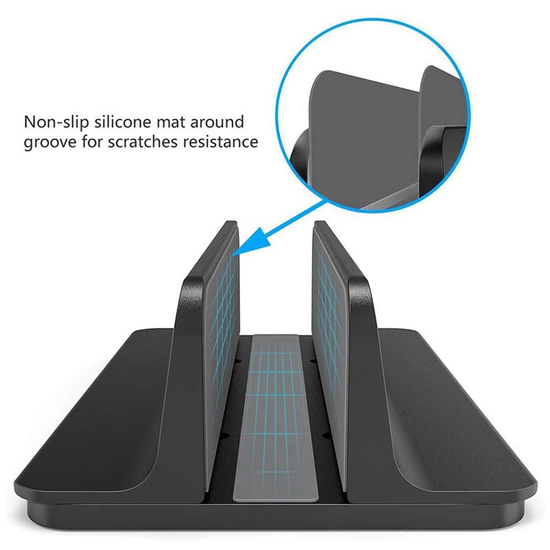 Tekstur Halus – Penyangga Lapt - Laptop Stand Dock Aluminum ulasan dan harga