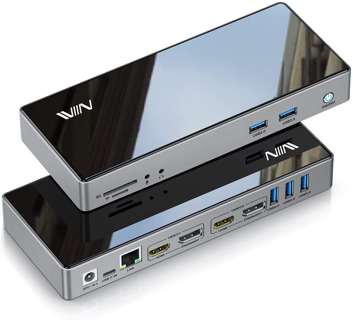 USB3.0 stasiun Dok tunggal, Di - Docking Station Displaylink Dual 4K ulasan dan harga