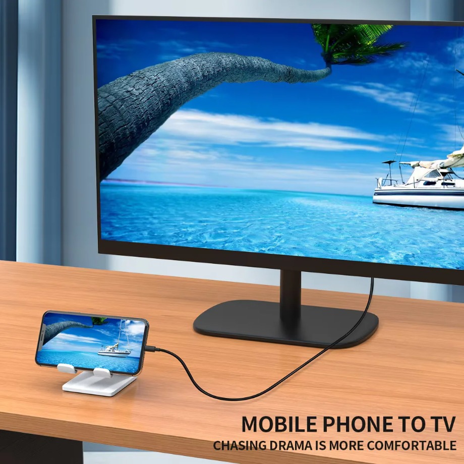 Kabel Adaptor Konverter HDTV U - Usb C Dock Dual Hdmi 4K ulasan dan harga