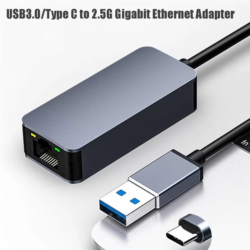 Adaptor Konverter Ethernet USB - Usb C Hub Ethernet 2.5G ulasan dan harga
