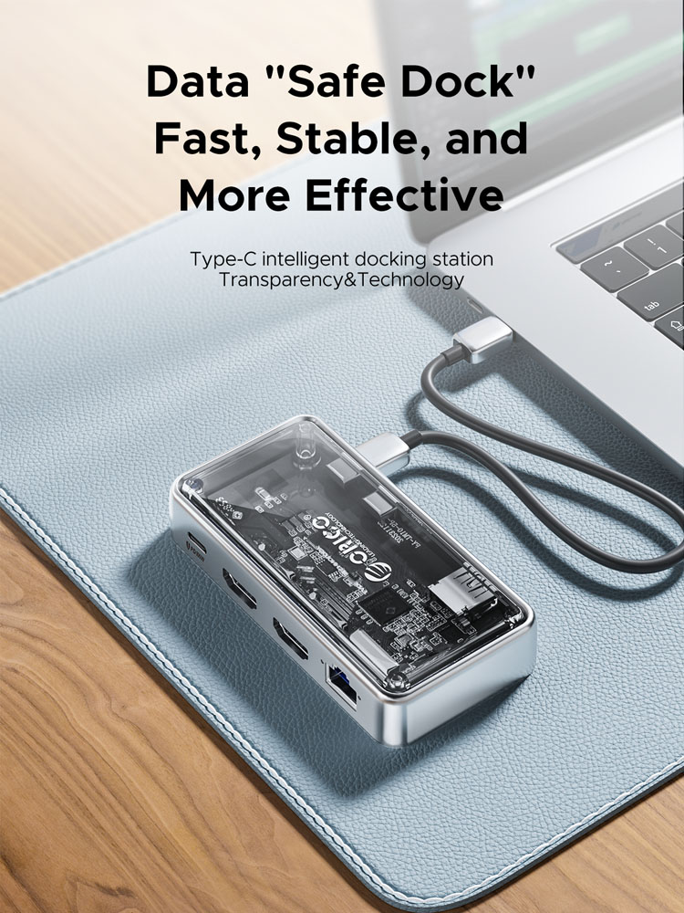 ORICO Stasiun Docking USB C Tr - Usb C Hub Ethernet 2.5G ulasan dan harga
