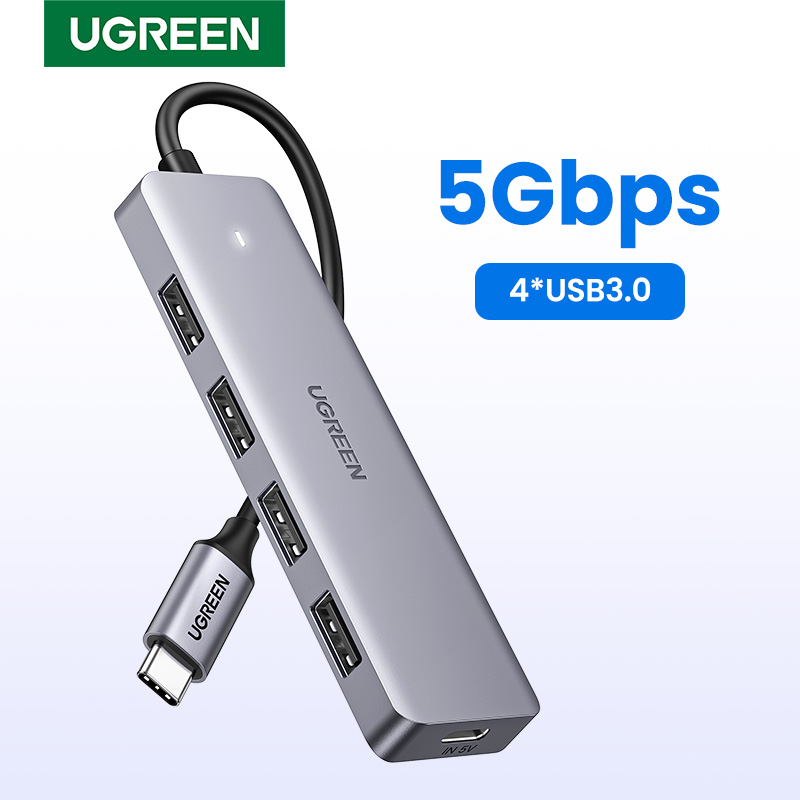 UGREEN USB C Hub 4 Port USB Ti - Docking Station For Macbook Pro ulasan dan harga
