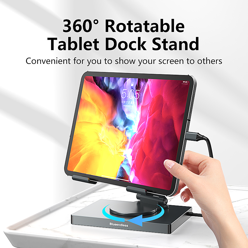 Blueendless Stand iPad USB C H - Usb C Hub Sd Card Reader 4K Hdmi ulasan dan harga