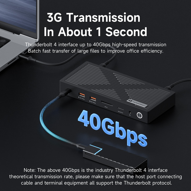 Hagibis Thunderbolt 4 Hub deng - Docking Station Thunderbolt 4 ulasan dan harga