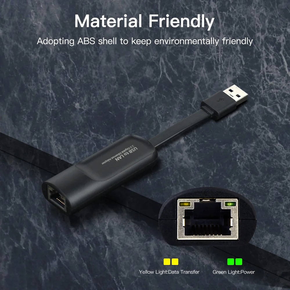 Adaptor Ethernet 2500Mbps 2.5G - Usb C Hub Ethernet 2.5G ulasan dan harga