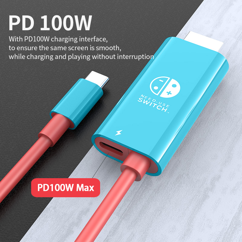 Kabel USB-C ke HDMI 4K 2M, Pen - Usb C Dock With 100W Pd ulasan dan harga