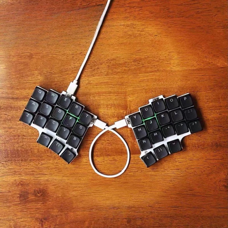 Keyboard Mini Split X7b, Dapat - Laptop Stand Dock Aluminum ulasan dan harga