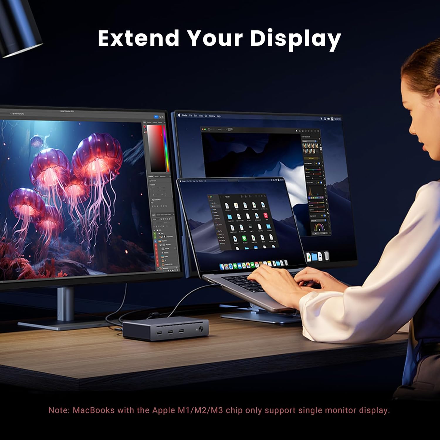 UGREEN Thunderbolt 4 Dock 8-in - Thunderbolt Dock 3 Display ulasan dan harga