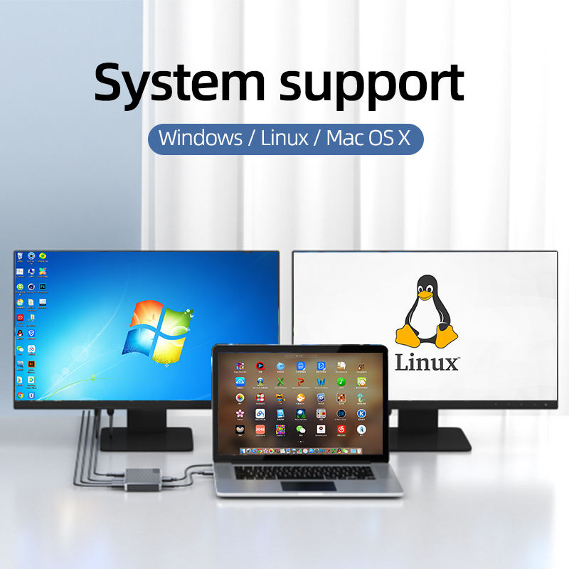 HUB Thunderbolt 3 USB4.0 4-in- - Docking Station Thunderbolt 4 ulasan dan harga