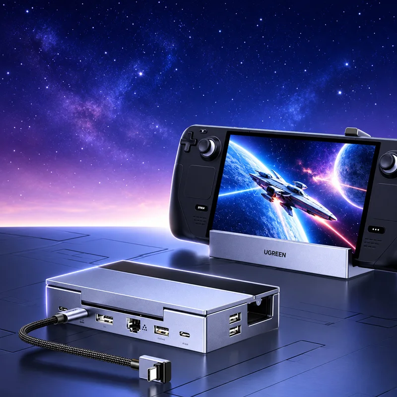 UGREEN 55733, Docking Station  - Usb C Dock With 100W Pd ulasan dan harga