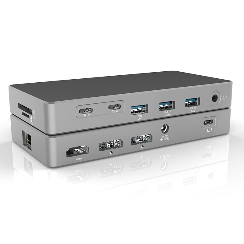 Docking Station Thunderbolt 4  - Docking Station Displaylink Dual 4K ulasan dan harga