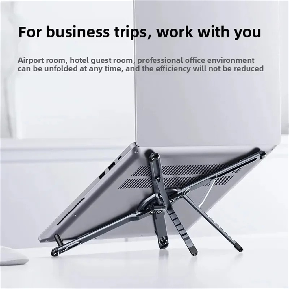 Penyangga Laptop dari Paduan A - Laptop Stand Dock Aluminum ulasan dan harga