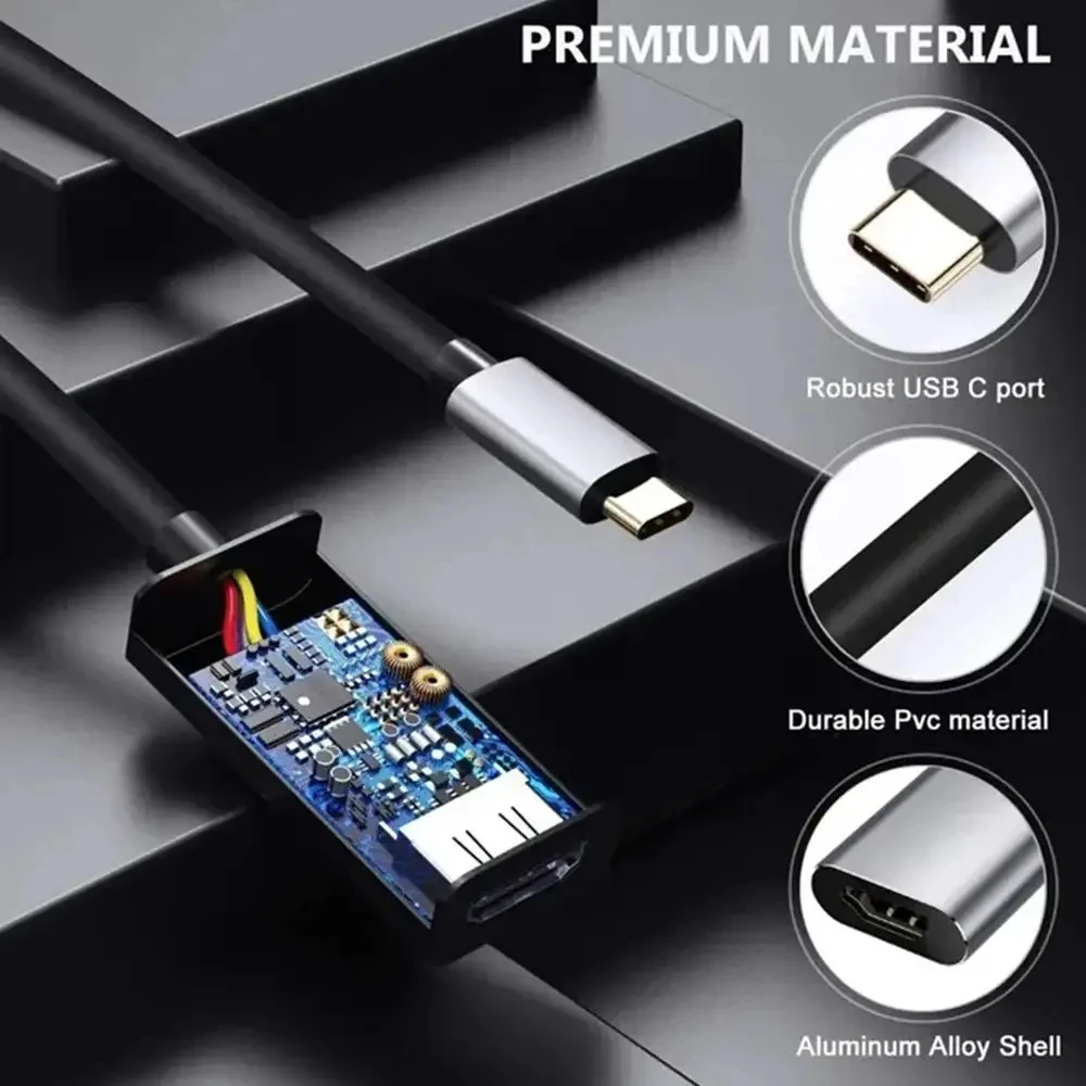 4K 60Hz Tipe C Ke HDMI Adaptor - Usb C Dock Dual Hdmi 4K ulasan dan harga