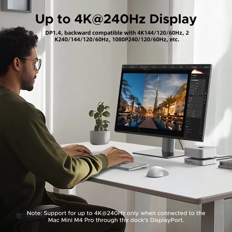Penjualan Terlaris! Docking St - Usb C Hub With M.2 Nvme Slot ulasan dan harga