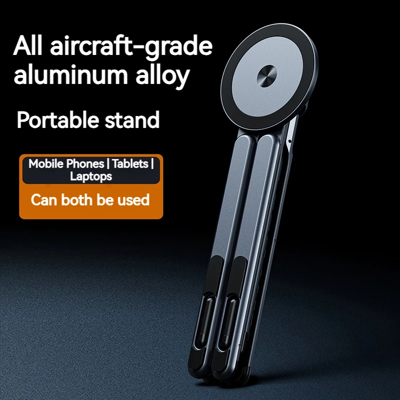 Dudukan Laptop Magnetik Lipat, - Laptop Stand Dock Aluminum ulasan dan harga