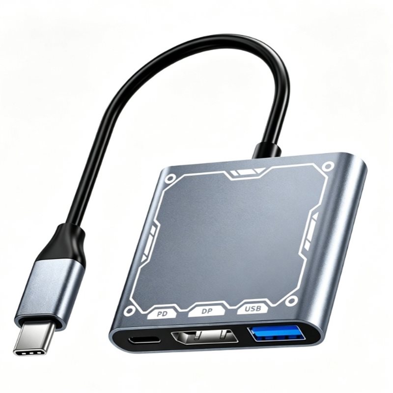 N93 BARU! Adaptor Dock Tipe C  - Usb C Dock With 100W Pd ulasan dan harga