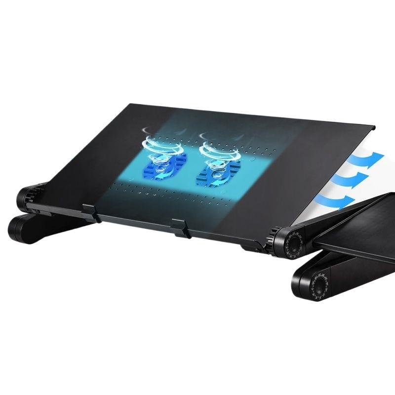 Meja Laptop Lipat dari Paduan  - Laptop Stand Dock Aluminum ulasan dan harga