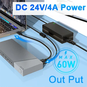 Hub Displayport 10Gbps 5K 60HZ - Docking Station Displaylink Dual 4K ulasan dan harga
